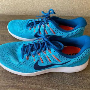 NIKE MEN'S LUNARGLIDE RUNNING SHOES - LIKE NEW